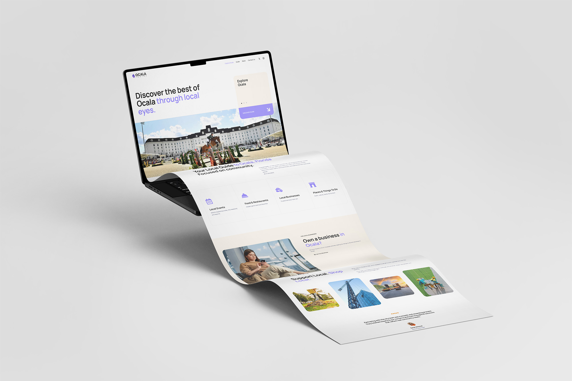Ocala Inside local digital platform project